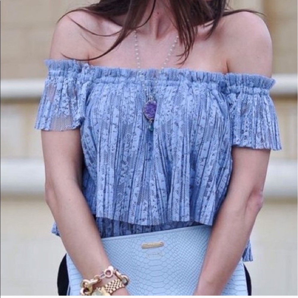 Zara off shoulder top